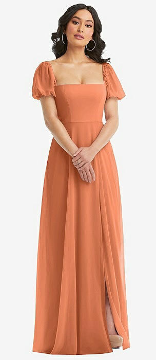 Melon sale bridesmaid dresses