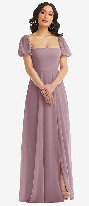 Plus size dusty on sale rose bridesmaid dresses