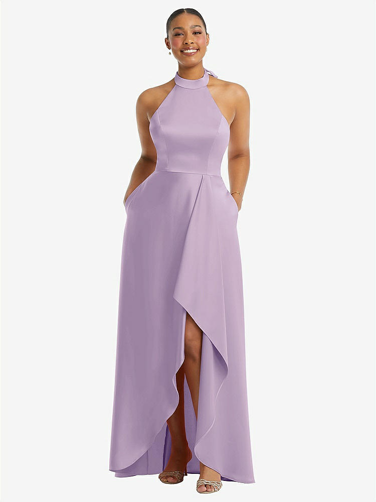 Lilac shop halter dress