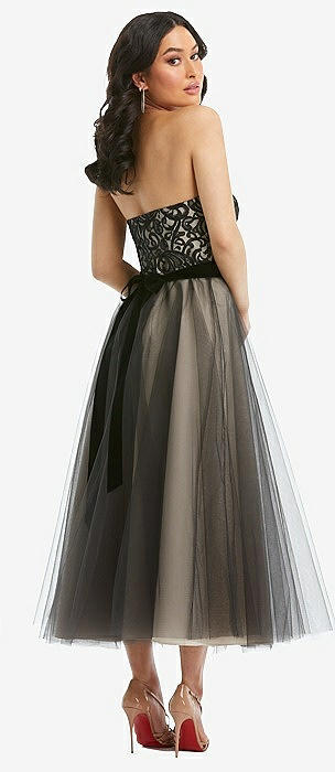 Camo Tulle Prom Dress