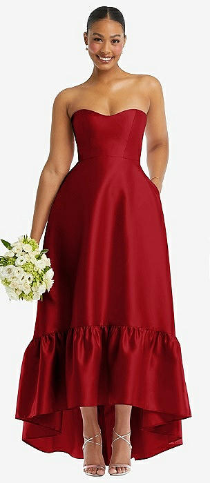 Garnet on sale bridesmaid dresses