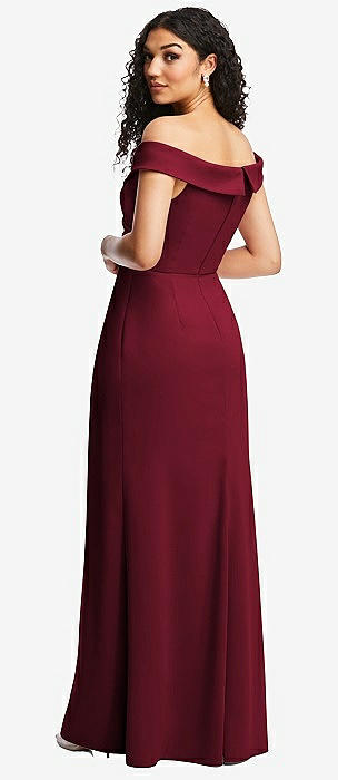 Burgundy bridesmaid dresses on sale macy's