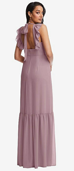 Silkfred pink outlet bridesmaid dress