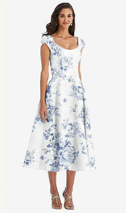 Whimsical Flutter Midi Gown | Prom dresses vintage, Prom dresses with  pockets, Prom dresses