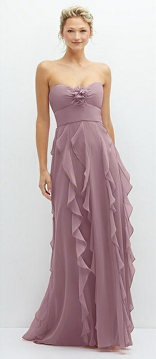 Mauve colored hotsell bridesmaid dresses