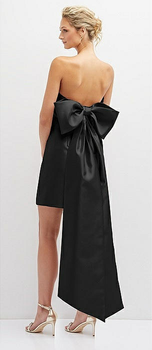 Alfred sung store black bridesmaid dress