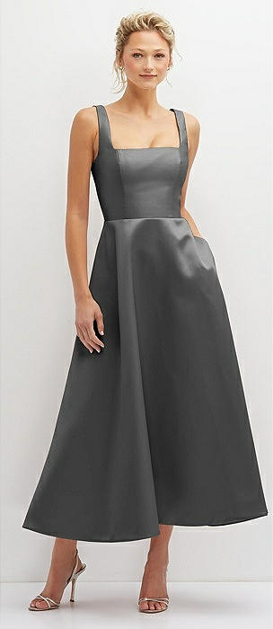 Gunmetal grey hot sale formal dress