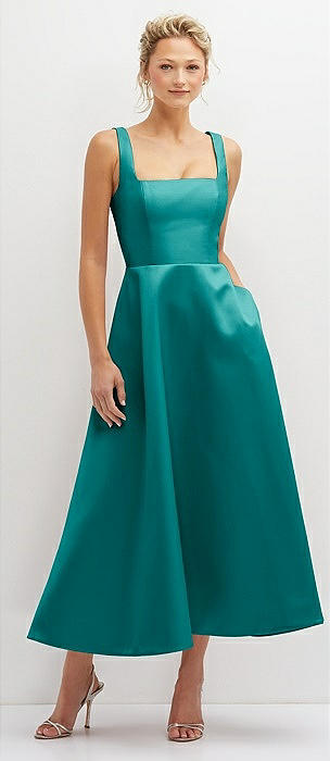 Green dress hotsell with pockets