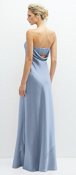 Blue bridesmaid outlet gown