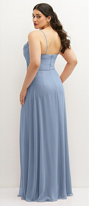 Cloudy blue shop bridesmaid dresses