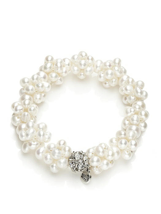 Black and White pearl bracelet