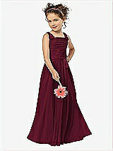 Front View Thumbnail - Cabernet Flower Girl Style FL4033