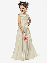 Front View Thumbnail - Champagne Flower Girl Style FL4033