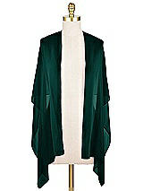 Front View Thumbnail - Evergreen Lux Chiffon Stole