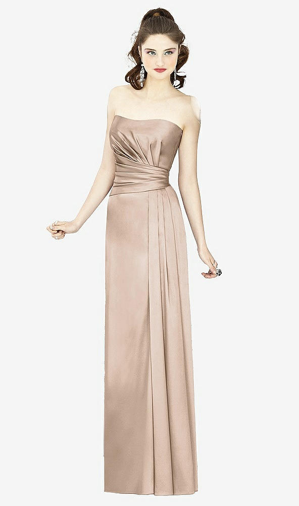 Front View - Topaz Social Bridesmaids Style 8121