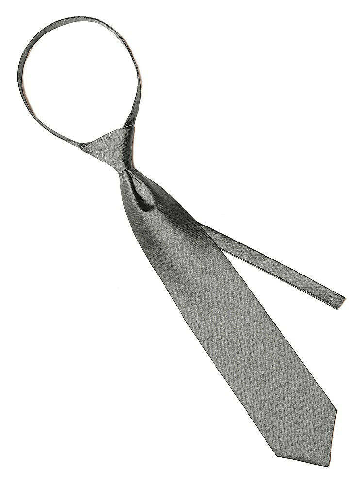 Back View - Charcoal Gray Aries Slider Ties by After Six