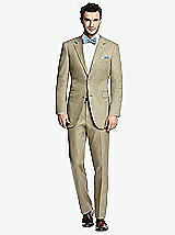 Front View Thumbnail - Khaki Classic Summer Suit Jacket by After Six