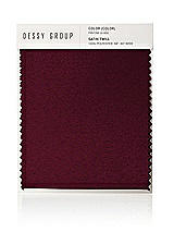 Front View Thumbnail - Cabernet Satin Twill Swatch