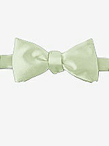 Front View Thumbnail - Limeade Matte Satin Bow Ties by After Six