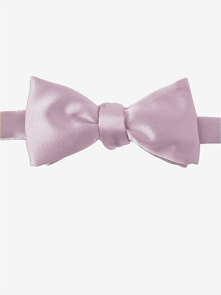 Front View - Suede Rose Matte Satin Bow Ties by After Six