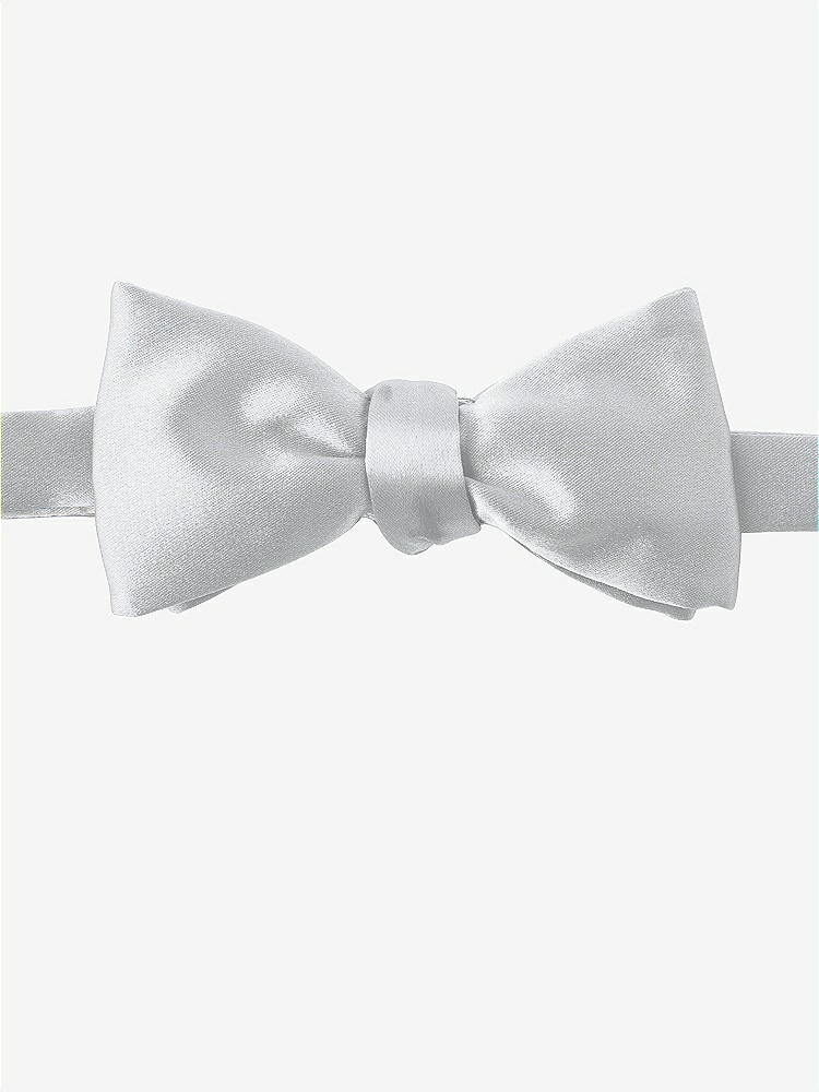Front View - Frost Matte Satin Bow Ties by After Six