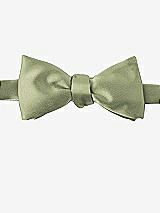 Front View Thumbnail - Kiwi Matte Satin Bow Ties by After Six