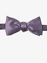 Front View Thumbnail - Lavender Matte Satin Bow Ties by After Six