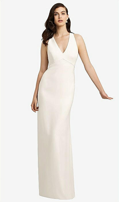 Dessy platinum bridesmaid clearance dresses