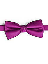 Side View Thumbnail - Persian Plum Classic Yarn-Dyed Bow Ties by After Six