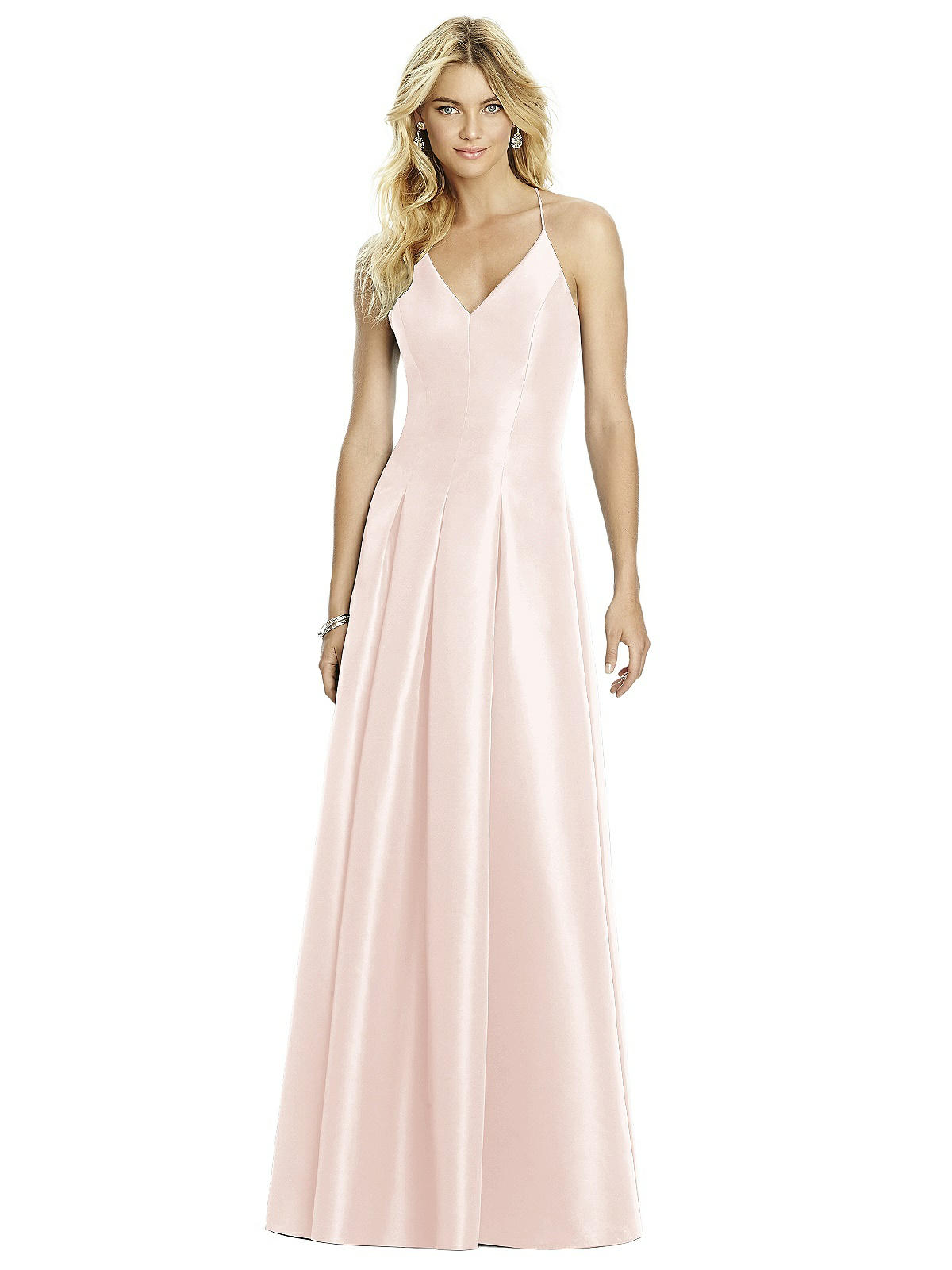 Dessy blush bridesmaid dresses sale