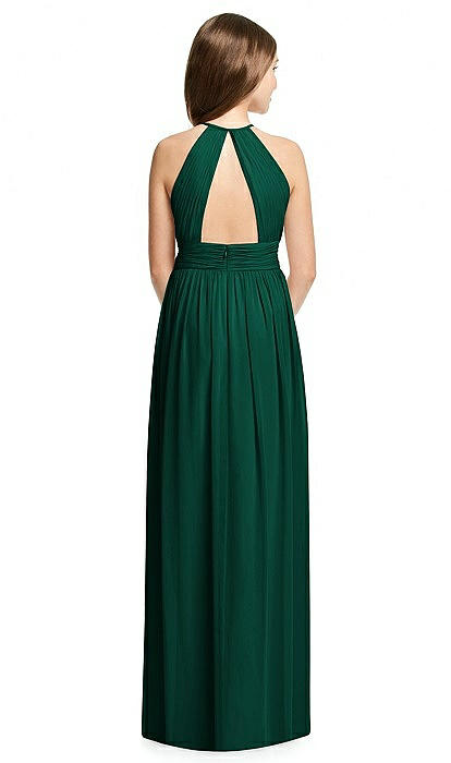 Dessy hunter clearance green bridesmaid dresses