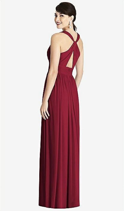 David's bridal outlet maroon bridesmaid dresses