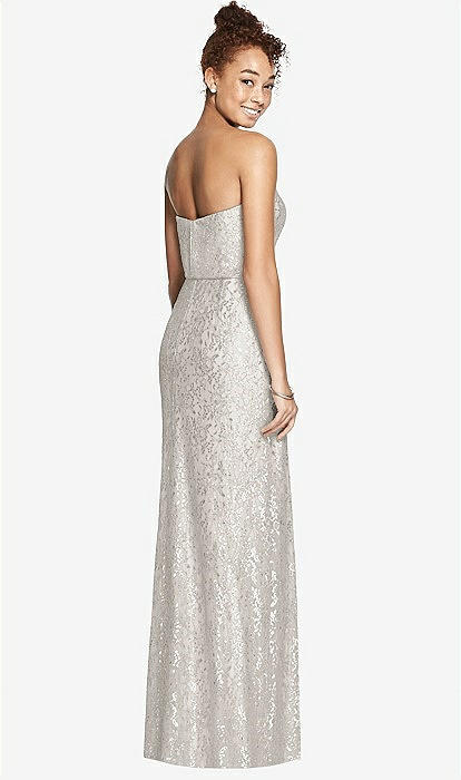 David's bridal silver outlet bridesmaid dresses