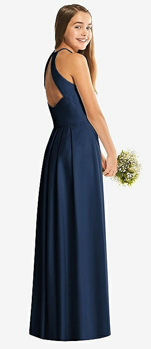 Navy blue hotsell junior bridesmaid dress