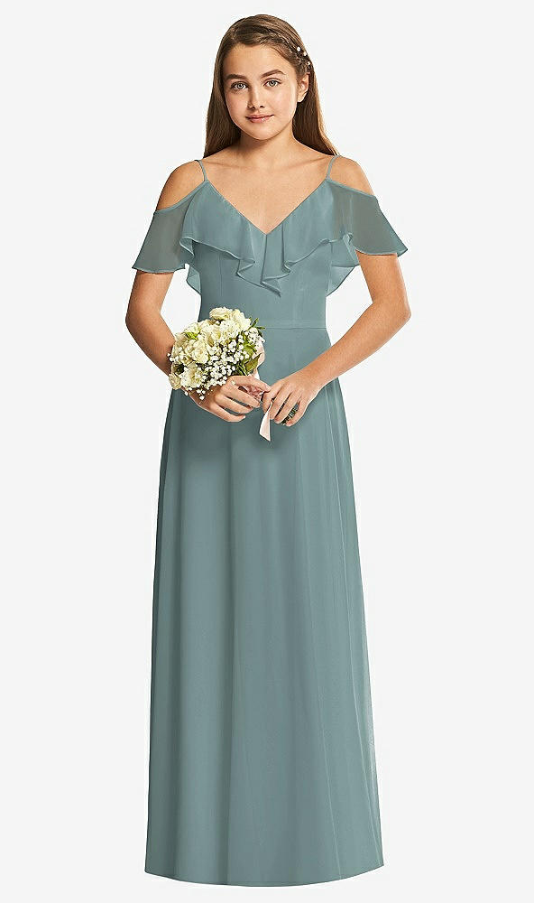 Front View - Icelandic Dessy Collection Junior Bridesmaid Dress JR548