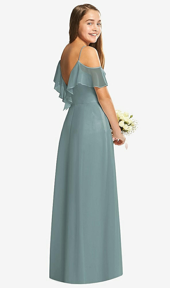Back View - Icelandic Dessy Collection Junior Bridesmaid Dress JR548