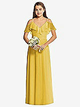Front View Thumbnail - Marigold Dessy Collection Junior Bridesmaid Dress JR548
