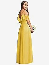 Rear View Thumbnail - Marigold Dessy Collection Junior Bridesmaid Dress JR548
