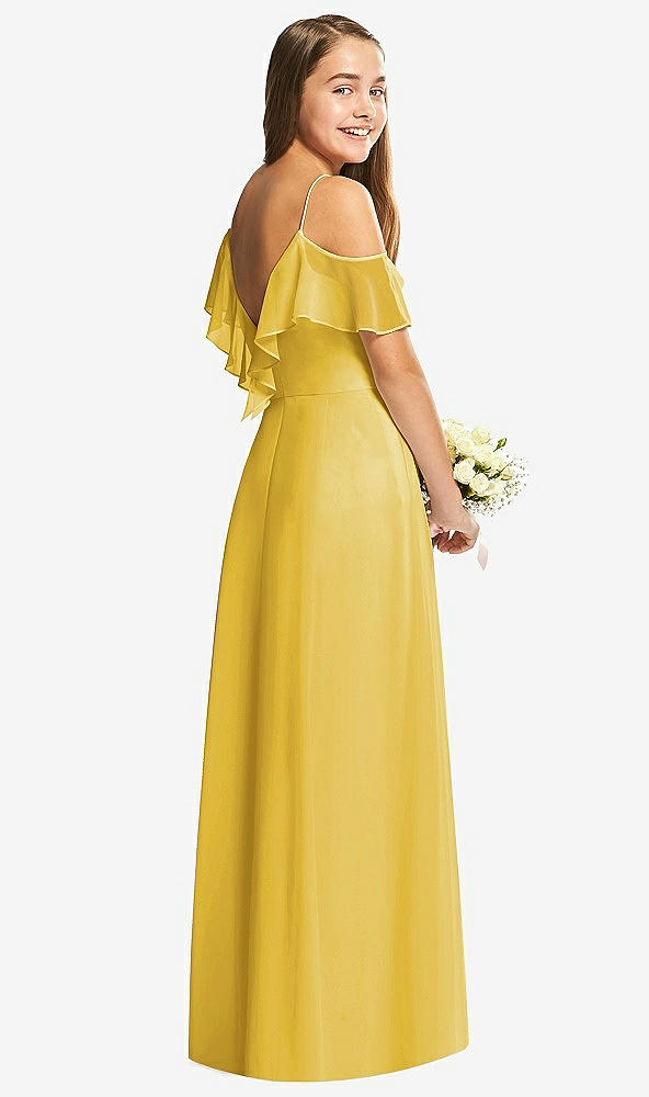 Back View - Marigold Dessy Collection Junior Bridesmaid Dress JR548