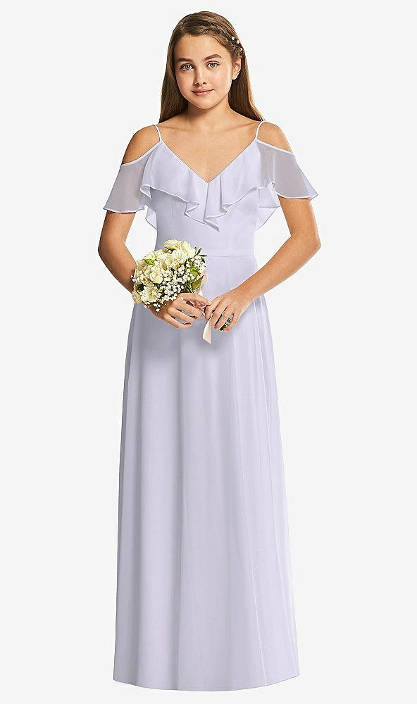 Front View - Silver Dove Dessy Collection Junior Bridesmaid Dress JR548