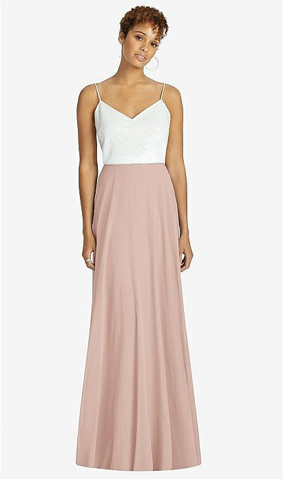 Bridesmaid long best sale skirt and top