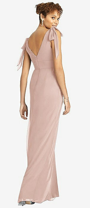 Neoprene shop bridesmaid dress