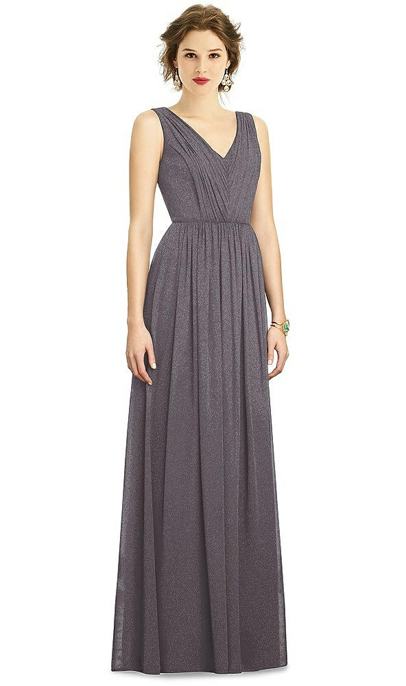 Dessy Shimmer Bridesmaid Dress 3005ls In Stormy Silver | The Dessy Group