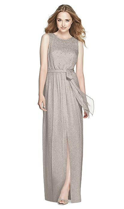 Shimmer bridesmaid outlet dress