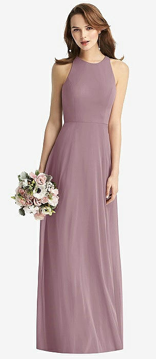 Shades of Purple Chiffon Dress