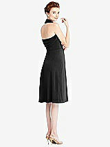 Alt View 6 Thumbnail - Black Loop Convertible Midi Dress