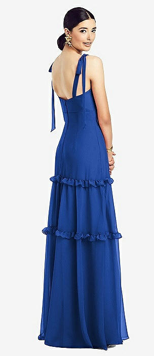 Sapphire hot sale bridesmaid dress