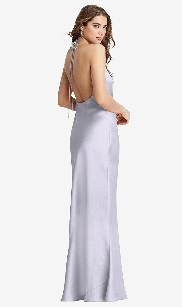 Front View - Silver Dove Cowl-Neck Convertible Maxi Slip Dress - Reese