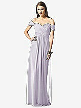 Front View Thumbnail - Moondance Off-the-Shoulder Ruched Chiffon Maxi Dress - Alessia