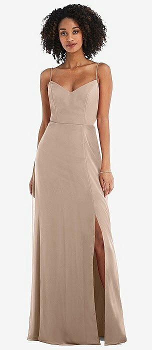 Nude color clearance bridesmaid